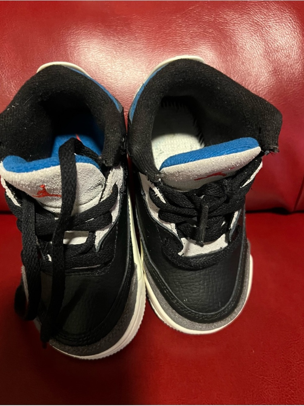 Jordan Retro 3 Sneakers size 7C - Picture 5 of 9